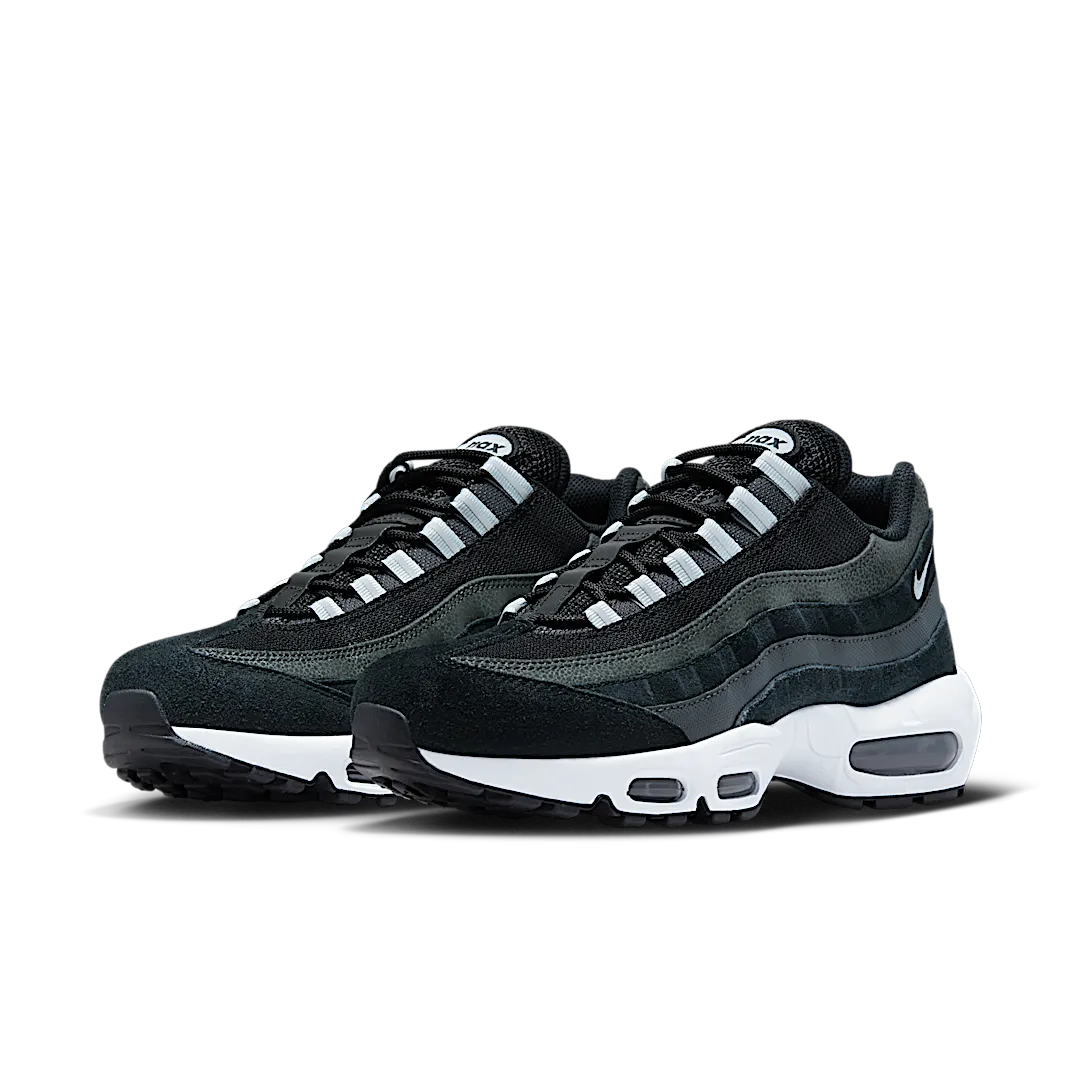 Overkicks - Nike Air Max 95 Black Anthracite Pure Platinum (DM0011-009) - vista trasera