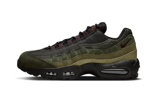 Overkicks - Nike Air Max 95 Black Earth Sequoia Cargo Khaki (FD0652-001) - vista lateral