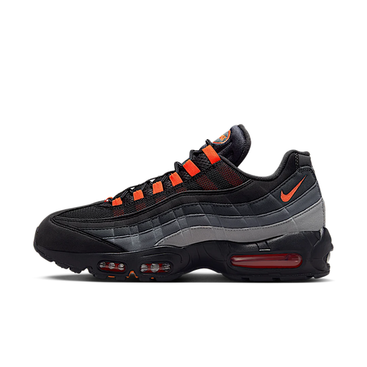 Overkicks - Nike Air Max 95 Black Hyper Crimson (FV4710-002) - vista lateral