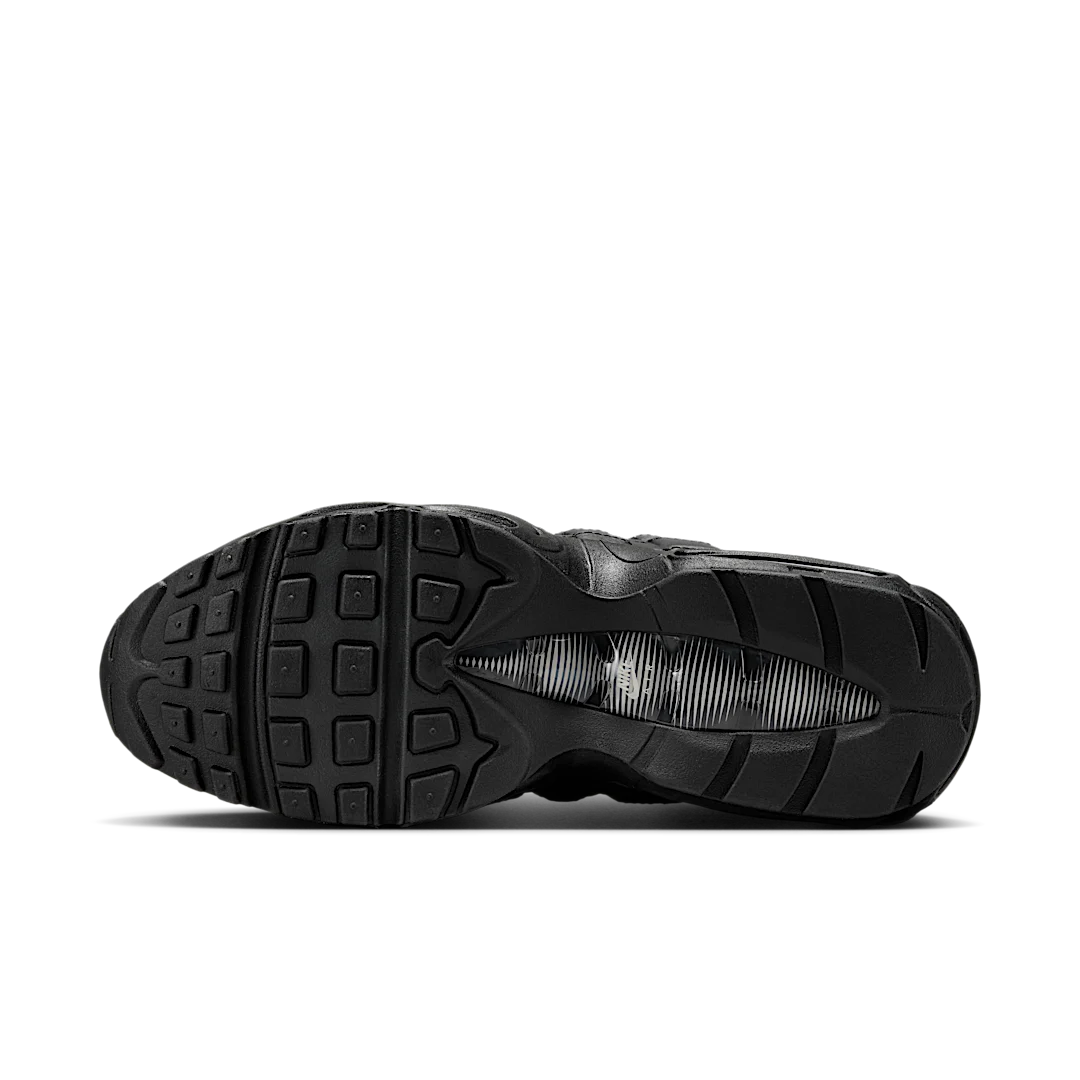 Overkicks - Nike Air Max 95 Black Silver (HF0121-002) - detalle suela