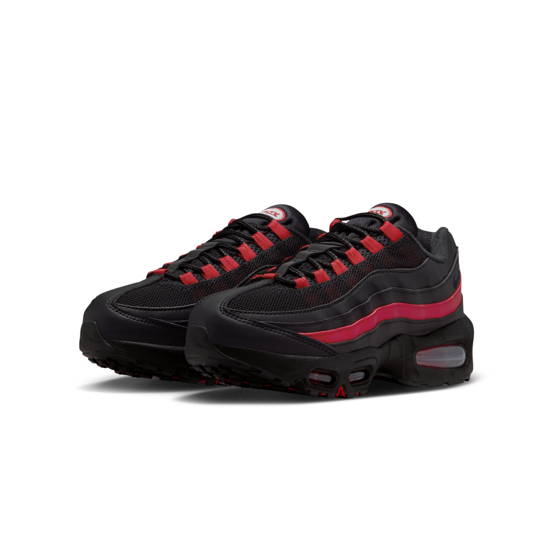 Overkicks - Nike Air Max 95 Black Team Crimson (GS) (II4130-015) - imagen 2