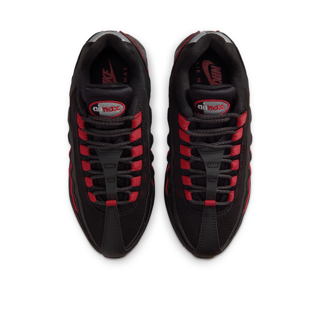 Overkicks - Nike Air Max 95 Black Team Crimson (GS) (II4130-015) - imagen 3