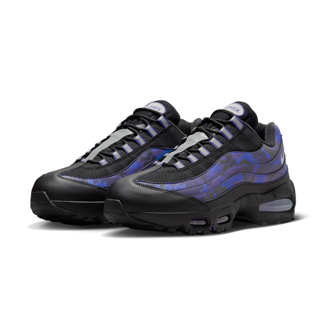 Overkicks - Nike Air Max 95 Court Purple Wild Grape Camo (HQ1973-500) - vista trasera