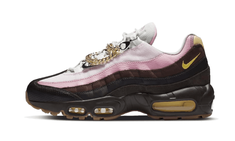 Overkicks - Nike Air Max 95 Cuban Link Velvet Brown (CZ0466-200) - vista lateral