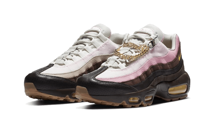 Overkicks - Nike Air Max 95 Cuban Link Velvet Brown (CZ0466-200) - vista trasera
