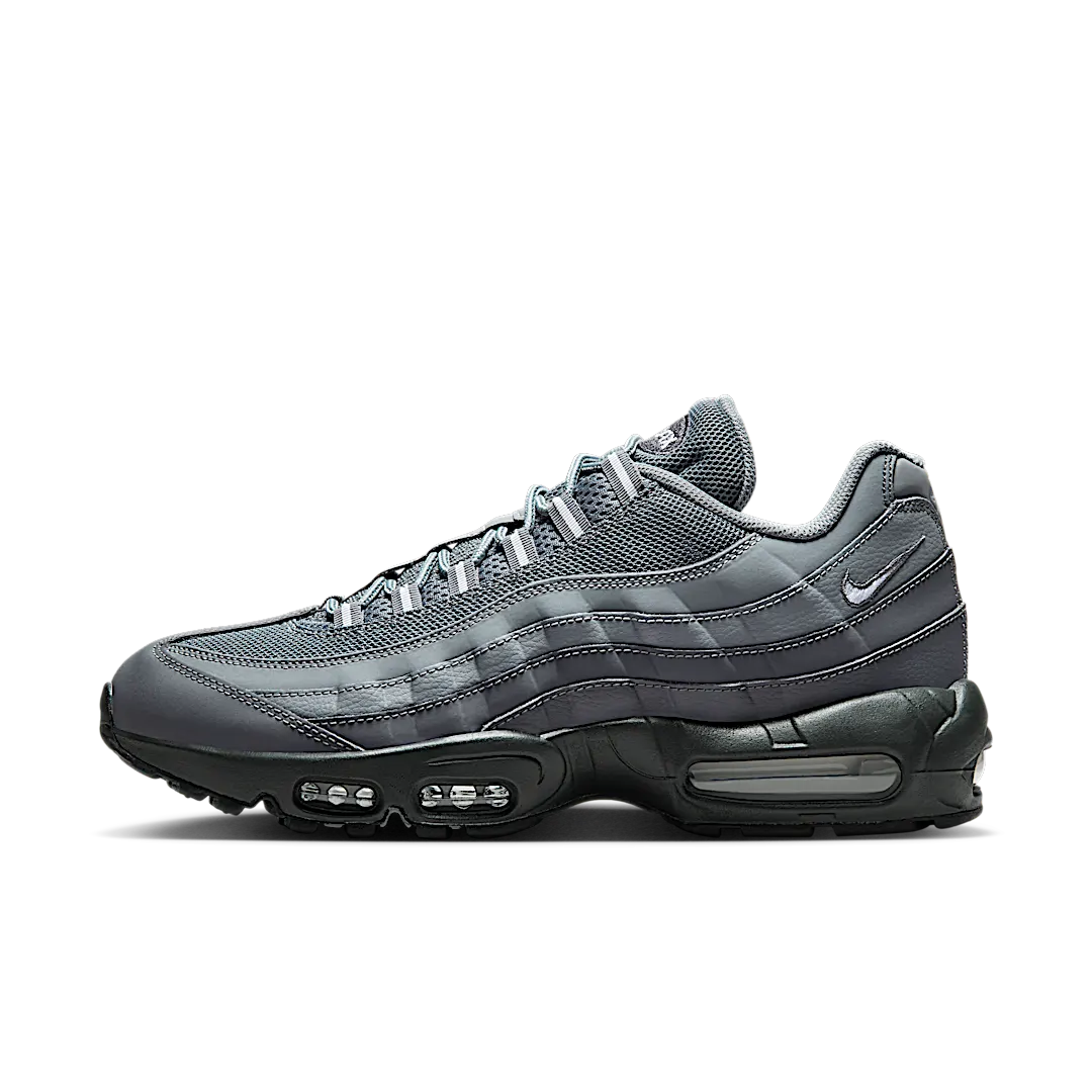 Overkicks - Nike Air Max 95 Dark Grey Anthracite (HF0121-001) - vista lateral