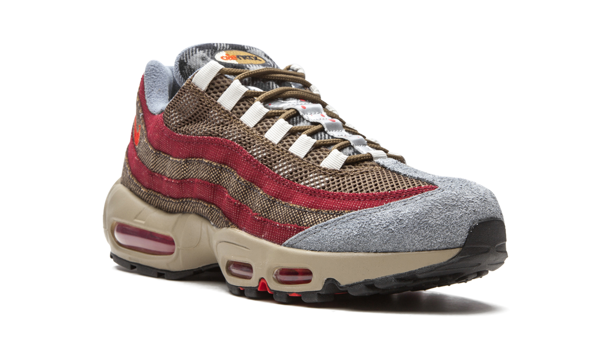 Overkicks - Nike Air Max 95 Freddy Krueger (DC9215-200) - detalle lateral interior