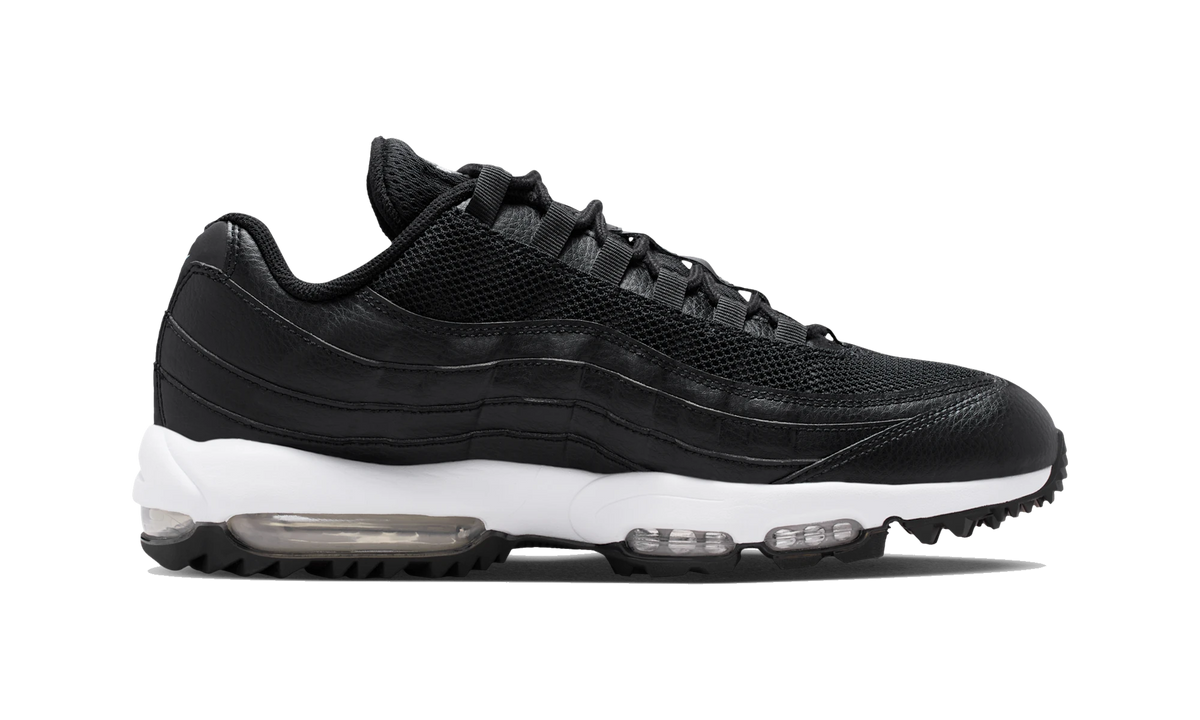Overkicks - Nike Air Max 95 Golf Black White (HV4696-002) - detalle suela