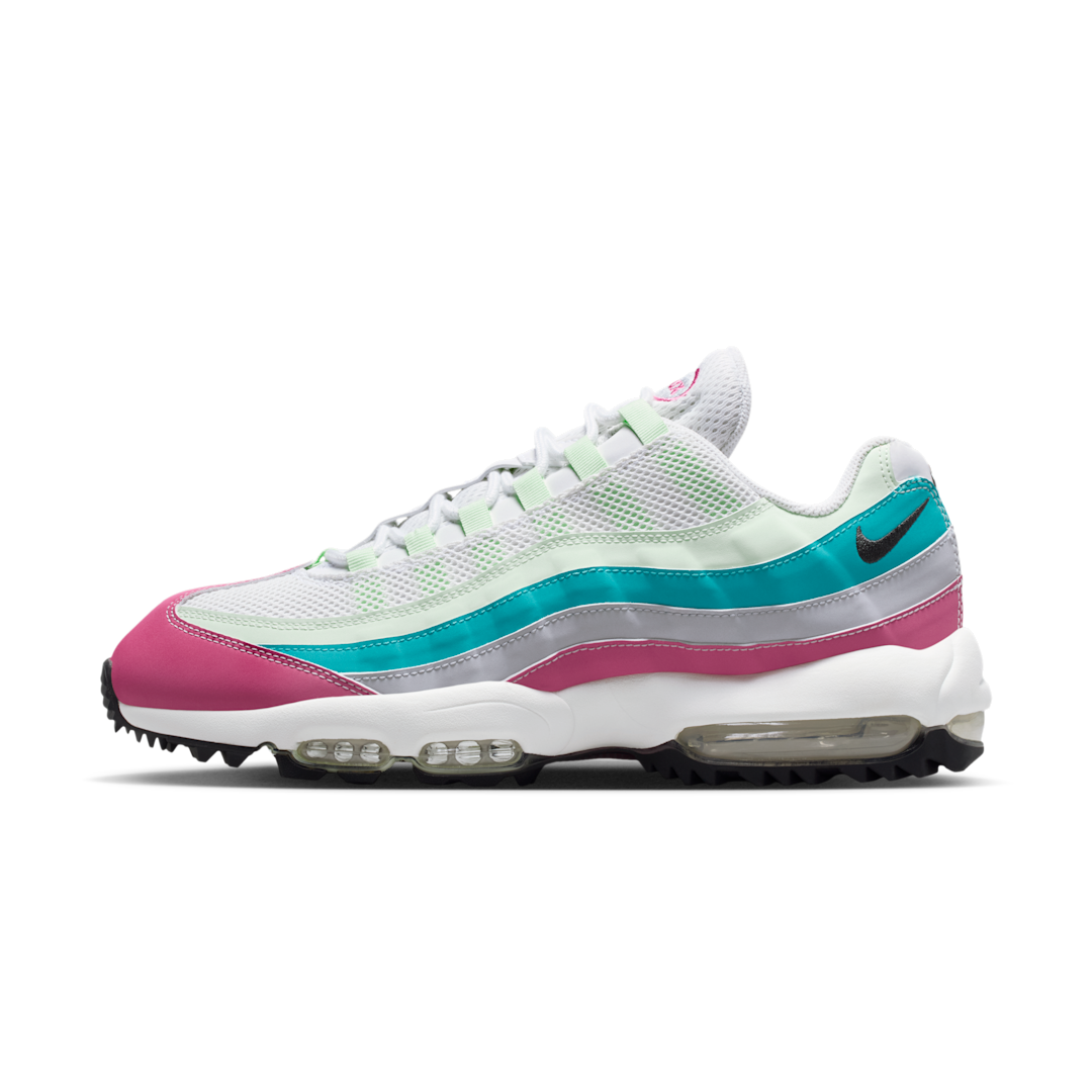 Overkicks - Nike Air Max 95 Golf Peony Dusty Cactus (HV4696-600) - vista lateral
