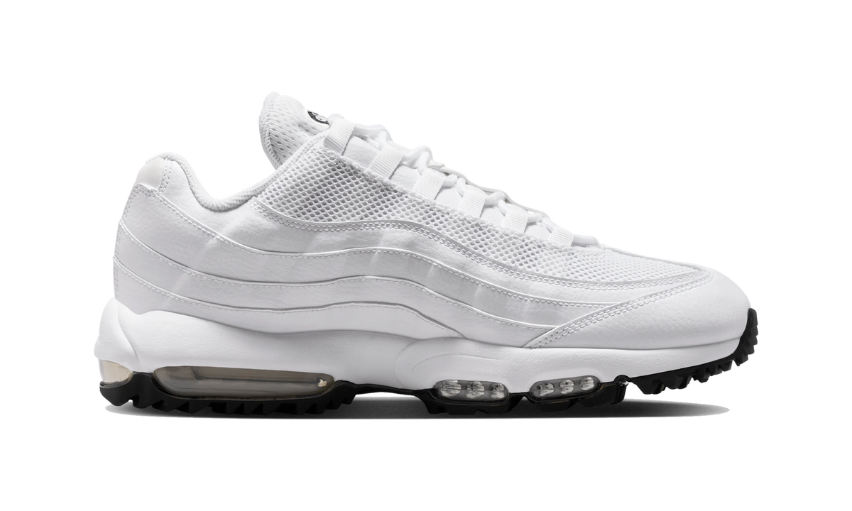 Overkicks - Nike Air Max 95 Golf White Black (HV4696-100) - detalle suela