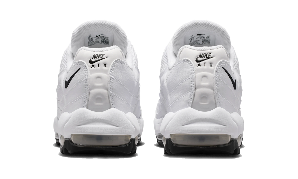 Overkicks - Nike Air Max 95 Golf White Black (HV4696-100) - detalle talón