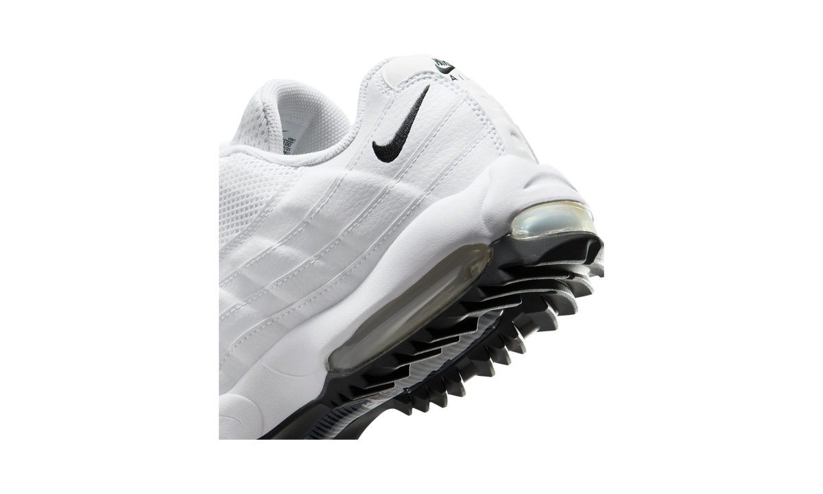 Overkicks - Nike Air Max 95 Golf White Black (HV4696-100) - detalle