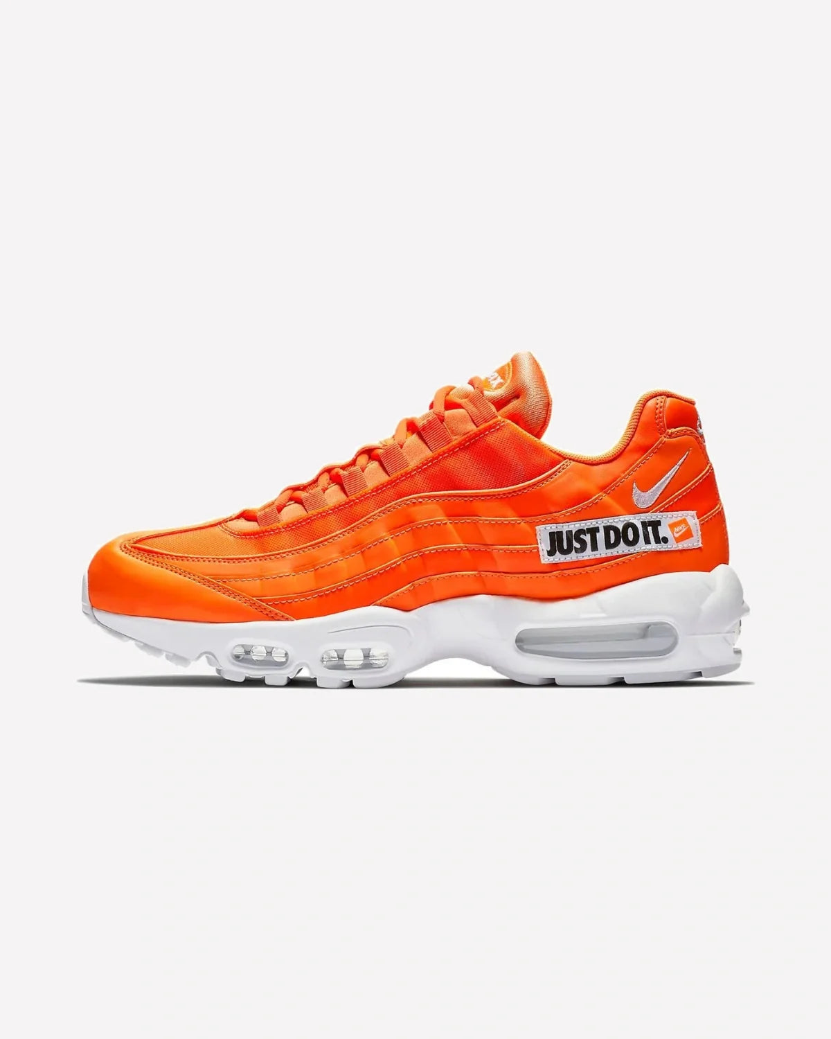 Overkicks - Nike Air Max 95 Just Do It Pack Orange (AV6246-800) - vista lateral