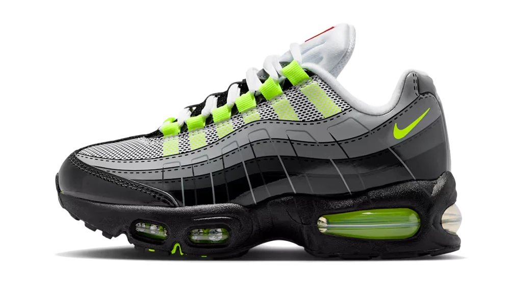 Overkicks - Nike Air Max 95 LEGO Neon (GS) (IO4801-002) - vista lateral