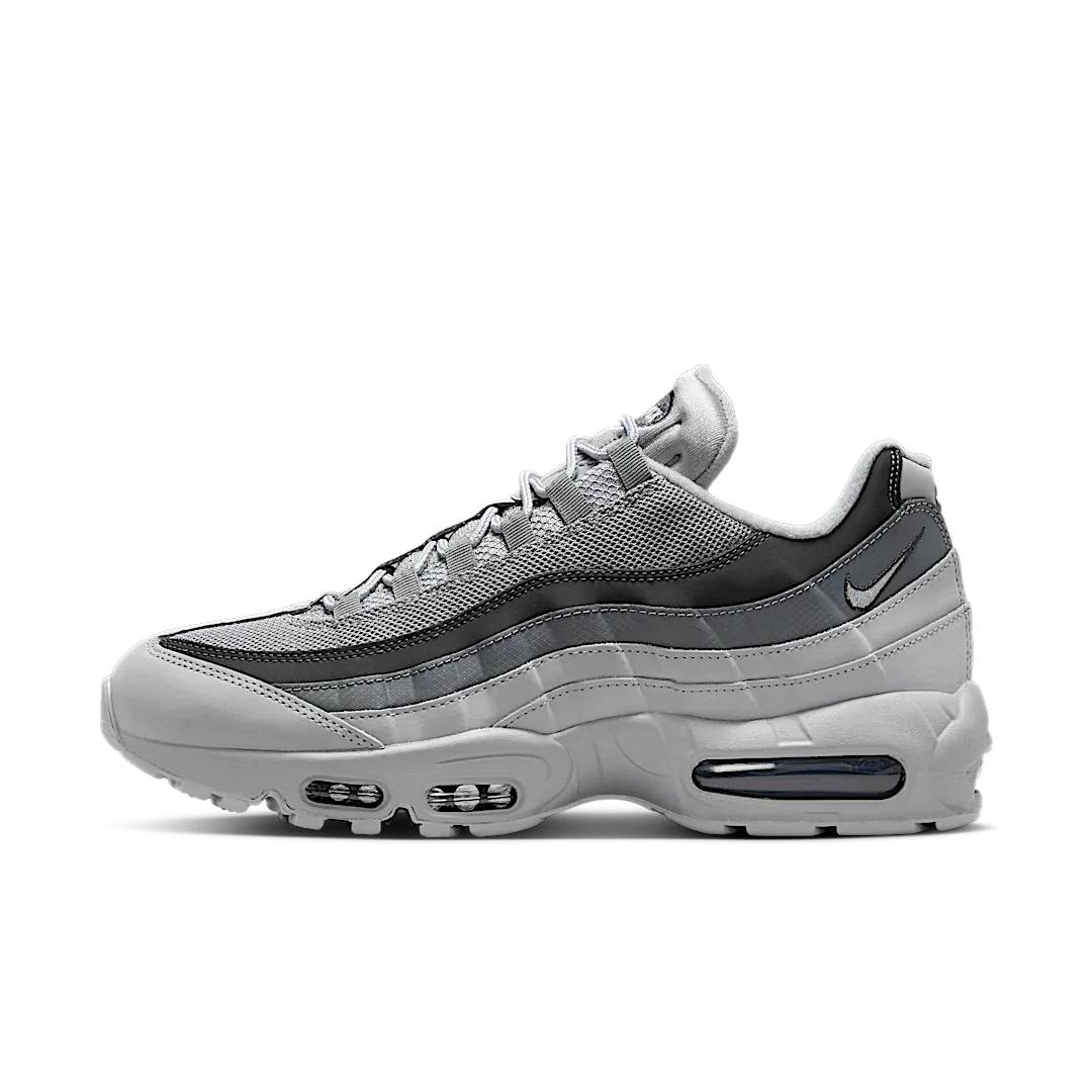 Overkicks - Nike Air Max 95 Light Smoke Grey Anthracite (HQ3825-002) - vista lateral