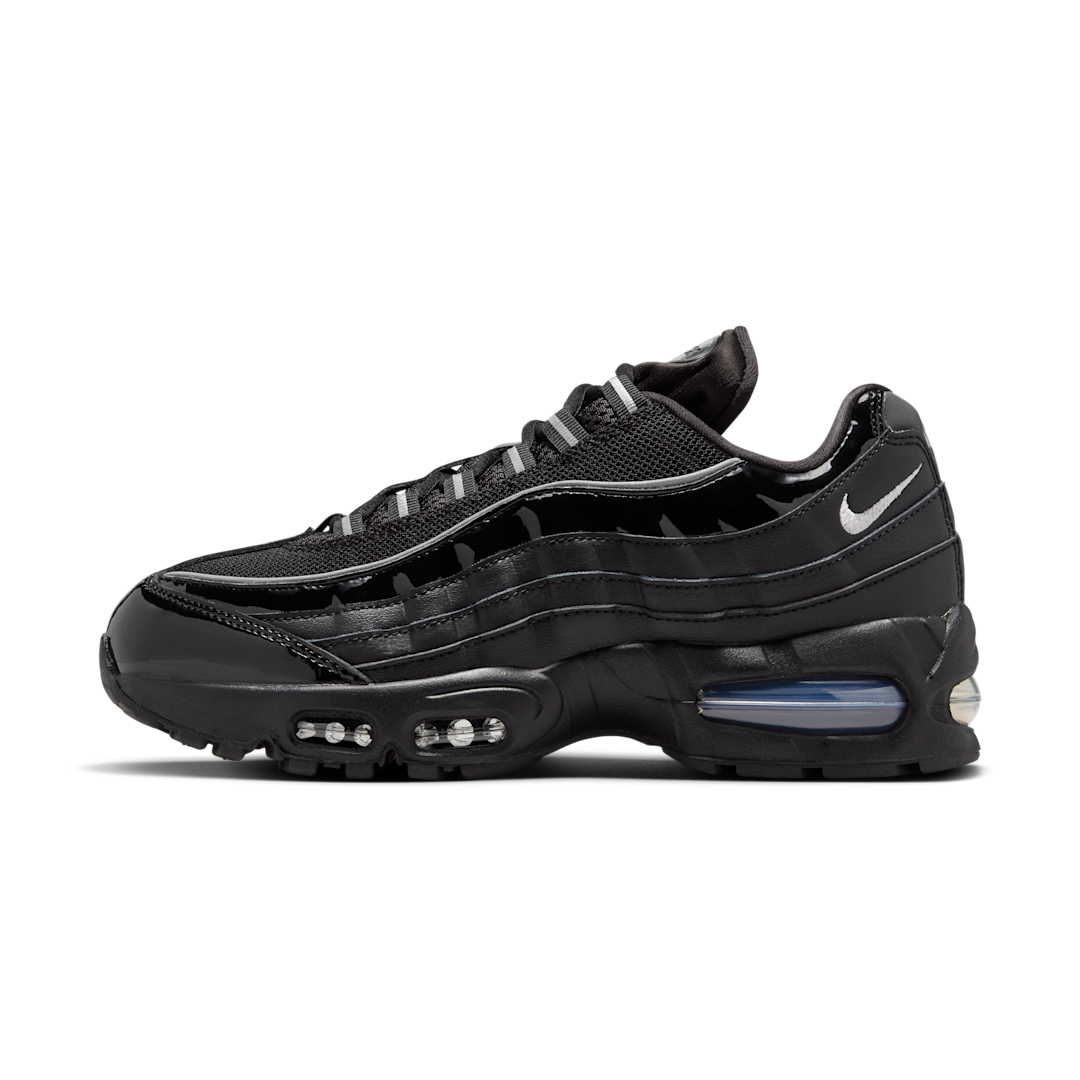 Overkicks - Nike Air Max 95 OG Big Bubble Black Patent (IB6397-001) - vista lateral