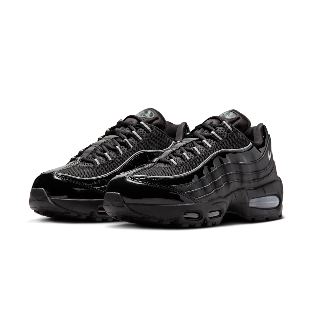 Overkicks - Nike Air Max 95 OG Big Bubble Black Patent (IB6397-001) - vista trasera