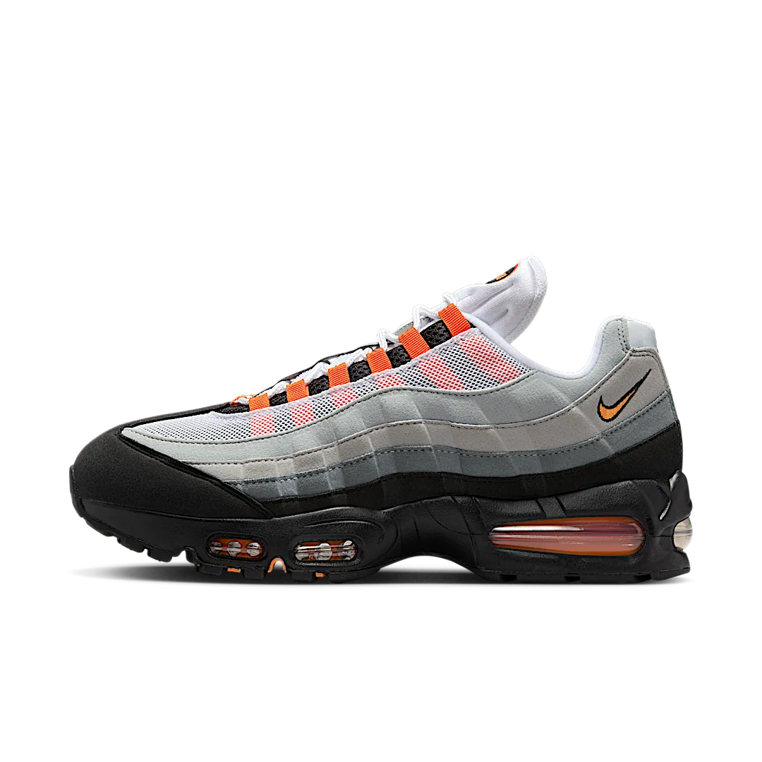 Overkicks - Nike Air Max 95 OG Big Bubble Bright Mandarin 2.0 (2025) (HM4740-101) - vista lateral