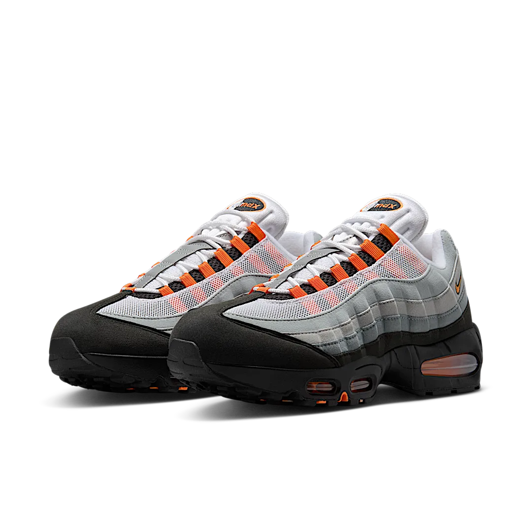 Overkicks - Nike Air Max 95 OG Big Bubble Bright Mandarin 2.0 (2025) (HM4740-101) - vista trasera