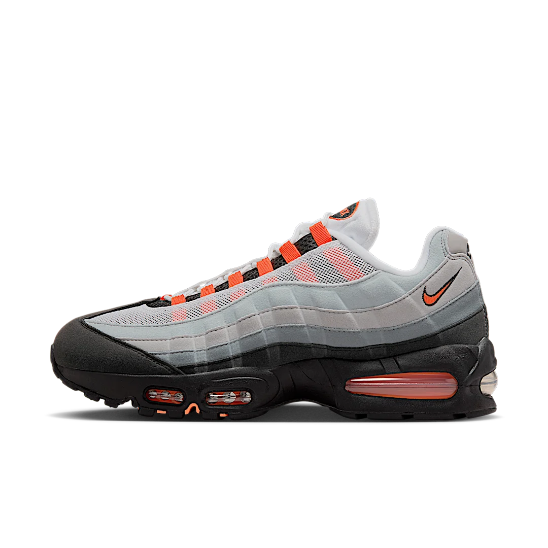 Overkicks - Nike Air Max 95 OG Big Bubble Bright Mandarin (2025) (HM4740-005) - vista lateral