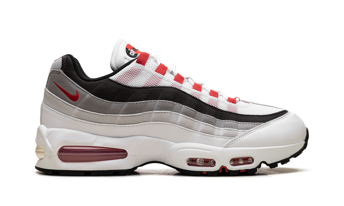 Overkicks - Nike Air Max 95 OG Big Bubble Comet Red (IB7862-100) - detalle talón