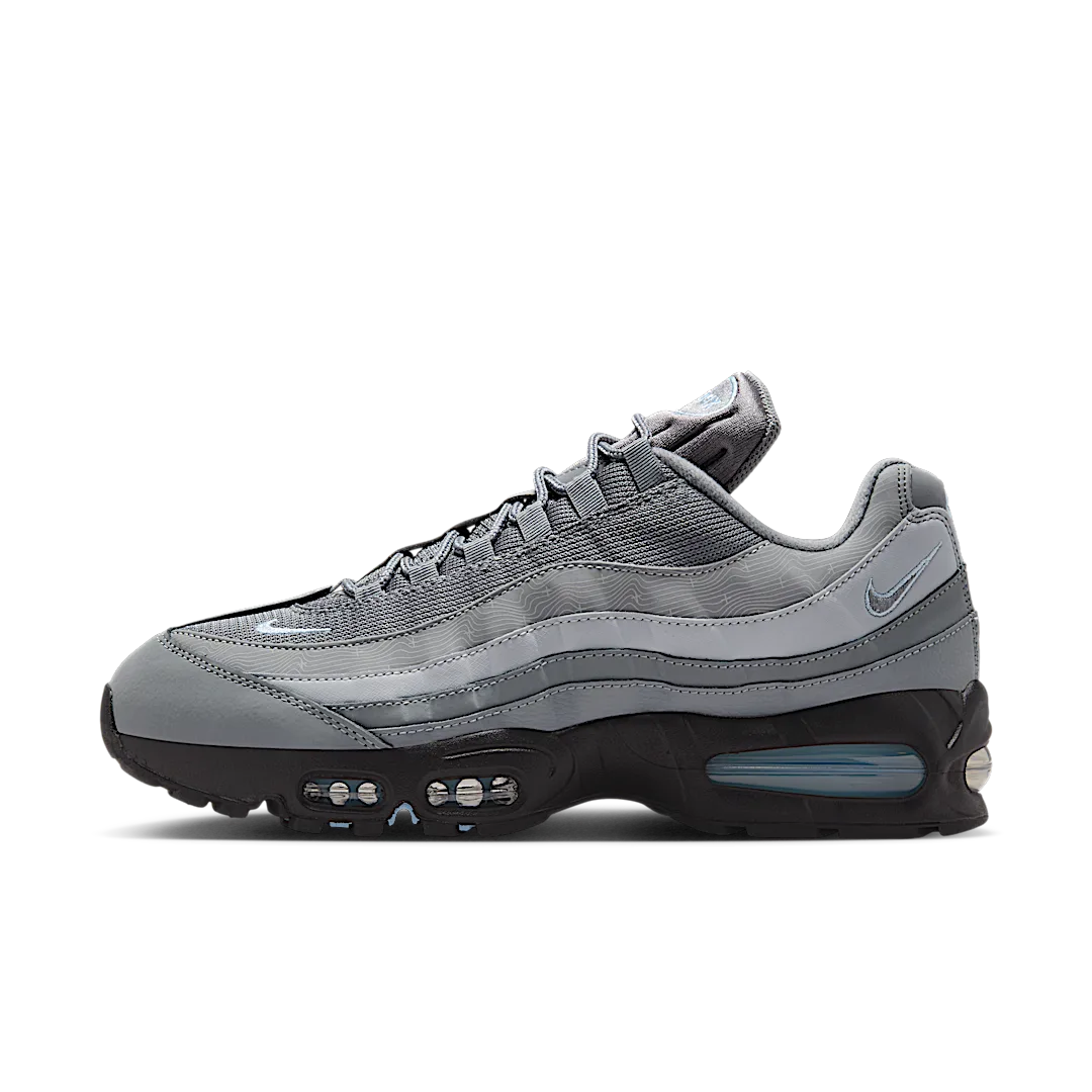 Overkicks - Nike Air Max 95 OG Big Bubble Cool Grey (IB7682-001) - vista lateral