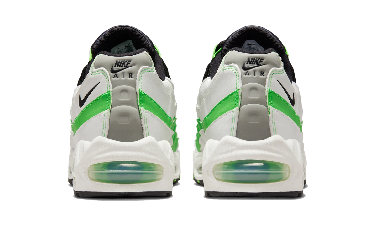 Overkicks - Nike Air Max 95 OG Big Bubble Green Gusto (IB1667-100) - detalle talón