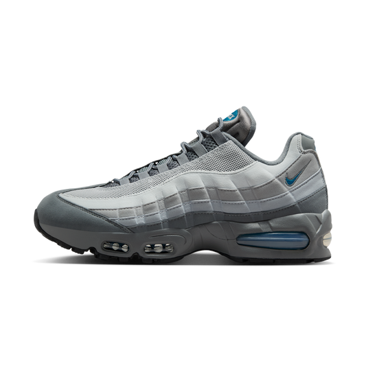 Overkicks - Nike Air Max 95 OG Big Bubble Smoke Grey Green Abyss (IH4457-003) - vista lateral