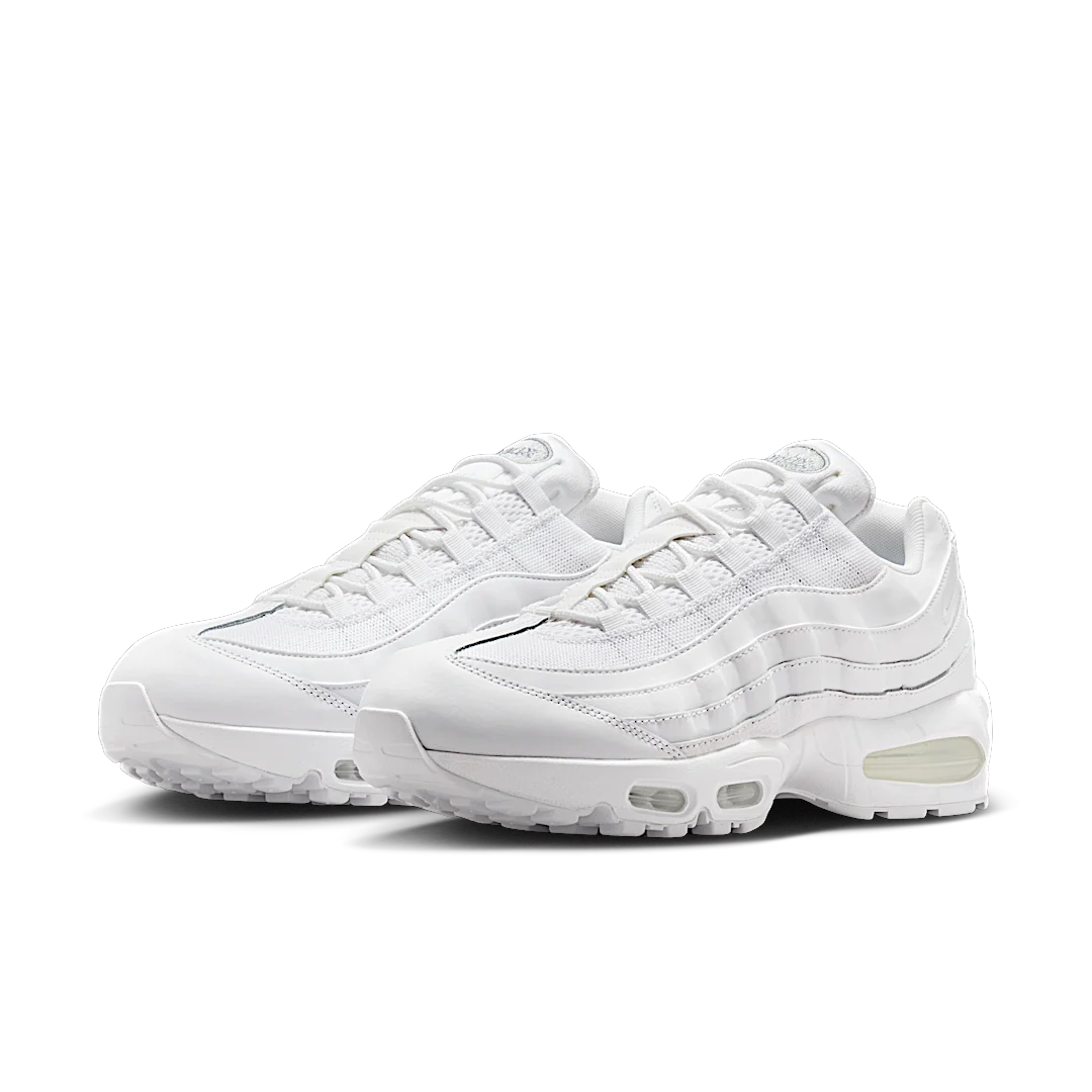 Overkicks - Nike Air Max 95 OG Big Bubble Triple White (HM8755-100) - vista trasera