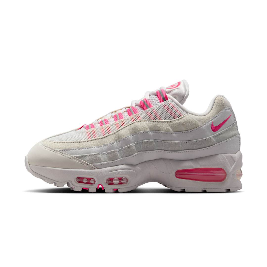 Overkicks - Nike Air Max 95 OG Big Bubble Vast Grey Hyper Pink (IB6396-002) - vista lateral