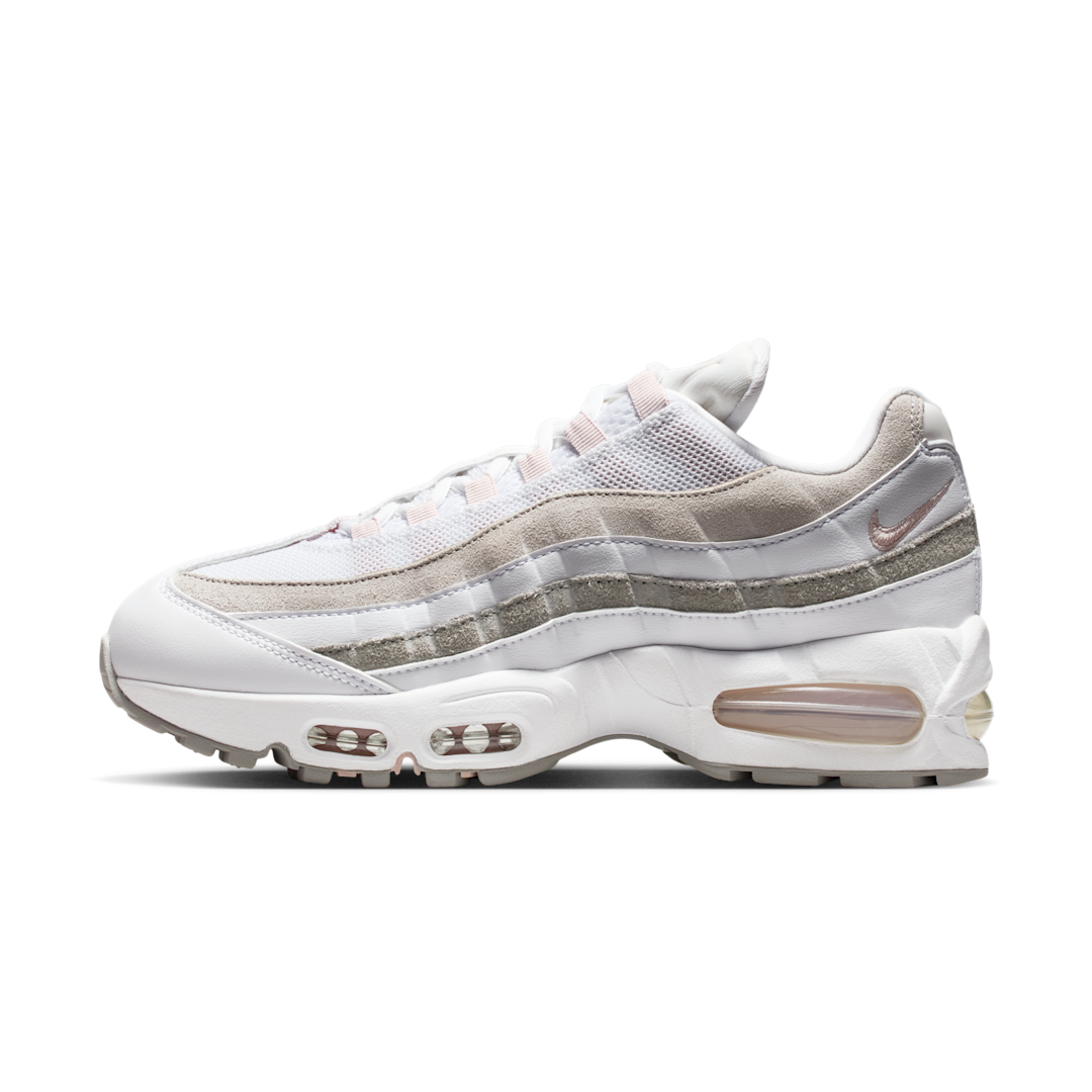 Overkicks - Nike Air Max 95 OG Big Bubble White Pearl Grey (IB6396-102) - vista lateral