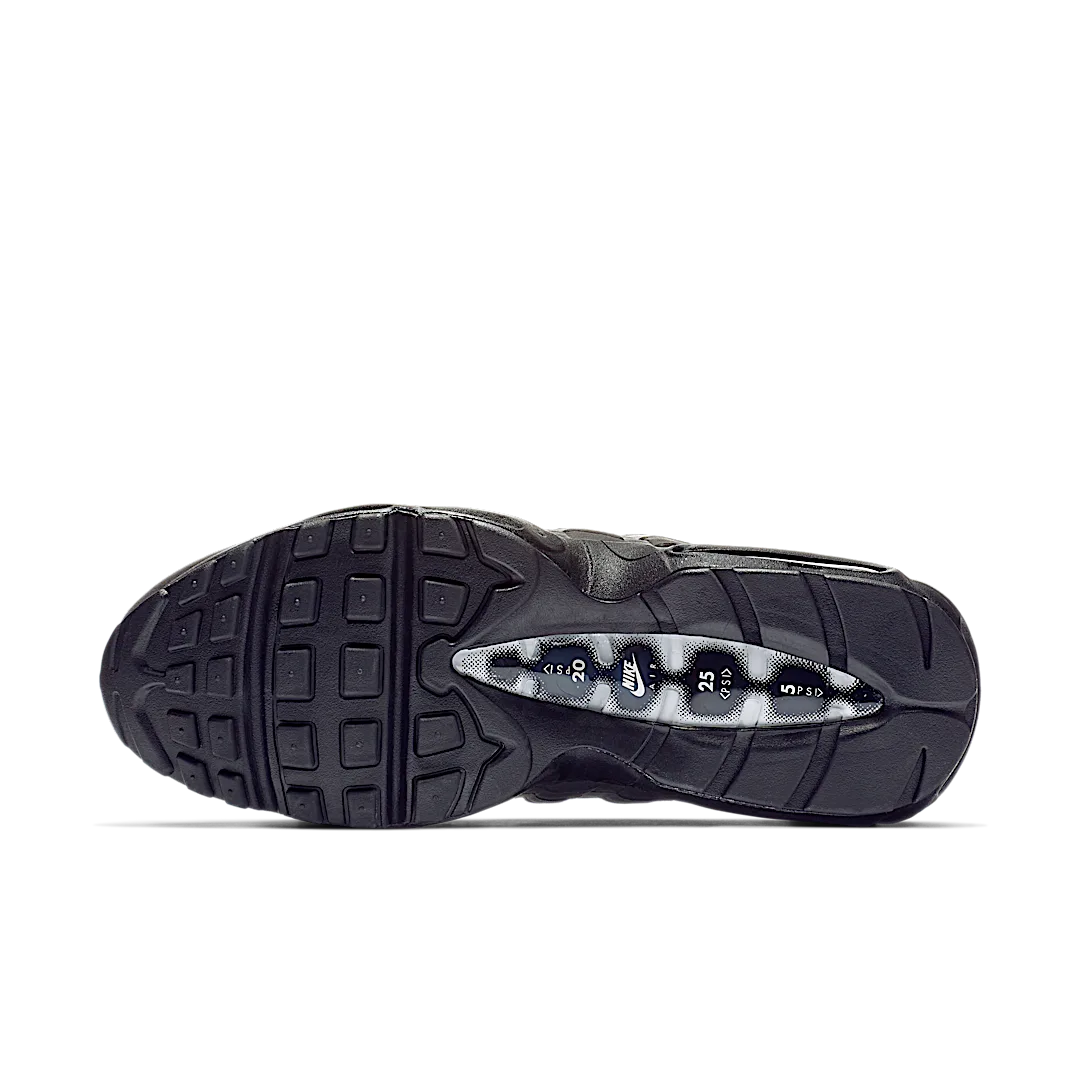 Overkicks - Nike Air Max 95 OG Black Anthracite (AT2865-003) - detalle suela