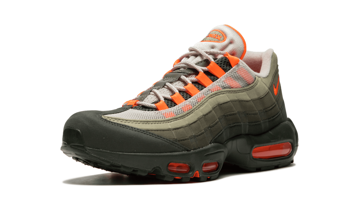 Overkicks - Nike Air Max 95 OG Neutral Olive Total Orange (AT2865-200) - detalle suela