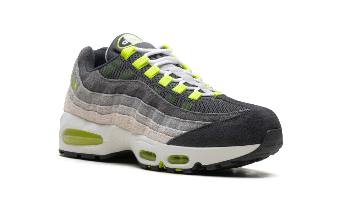 Overkicks - Nike Air Max 95 OG Reverse Gradient Neon (HM4738-001) - detalle lateral interior