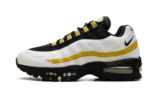 Overkicks - Nike Air Max 95 OG White Saffron Quartz Black (HM4740-102) - vista lateral