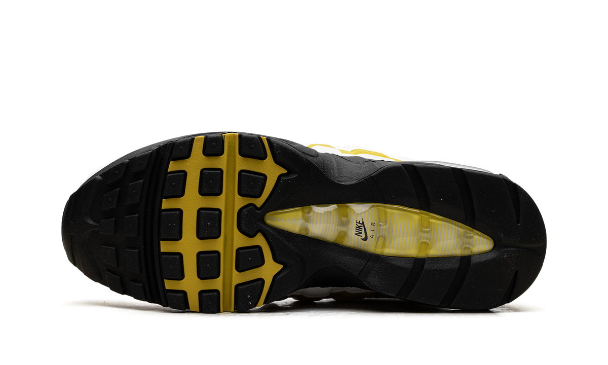 Overkicks - Nike Air Max 95 OG White Saffron Quartz Black (HM4740-102) - vista superior