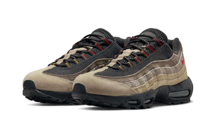 Overkicks - Nike Air Max 95 Off Noir Limestone (DV3197-001) - vista trasera