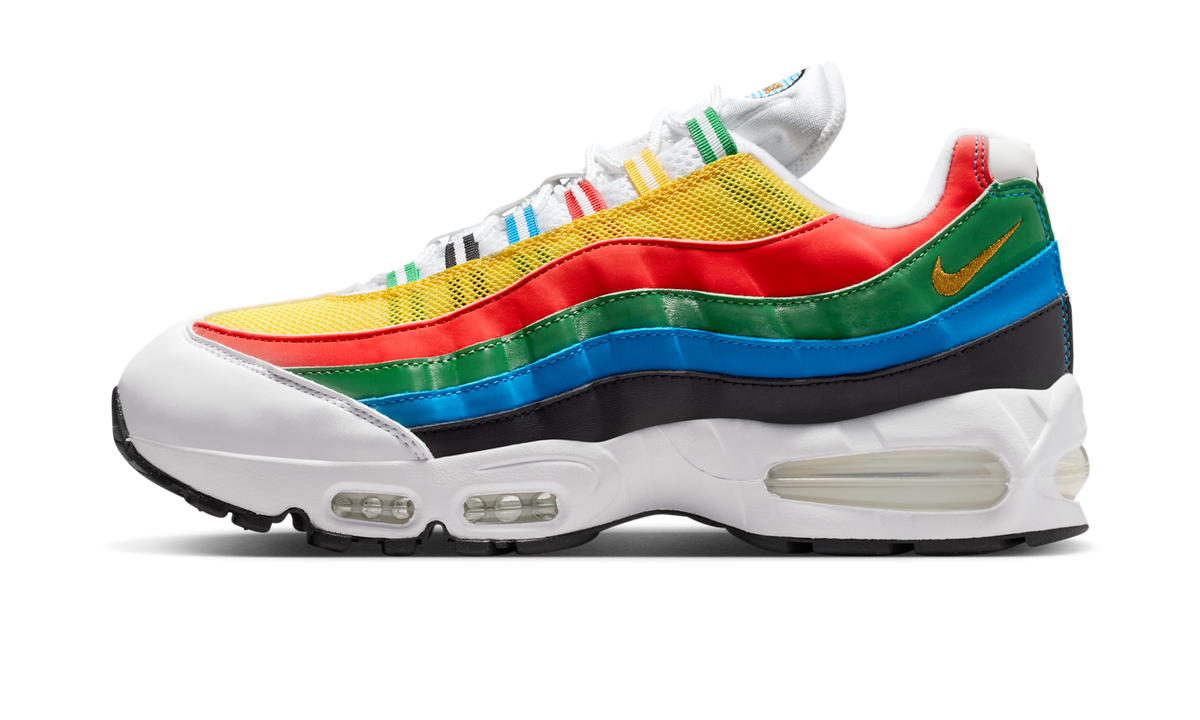 Overkicks - Nike Air Max 95 Olympic (2026) (IB7872-100) - vista lateral