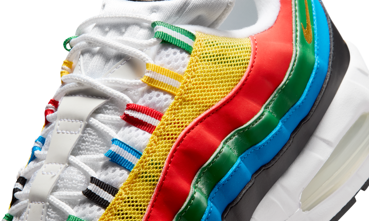 Overkicks - Nike Air Max 95 Olympic (2026) (IB7872-100) - detalle lateral interior