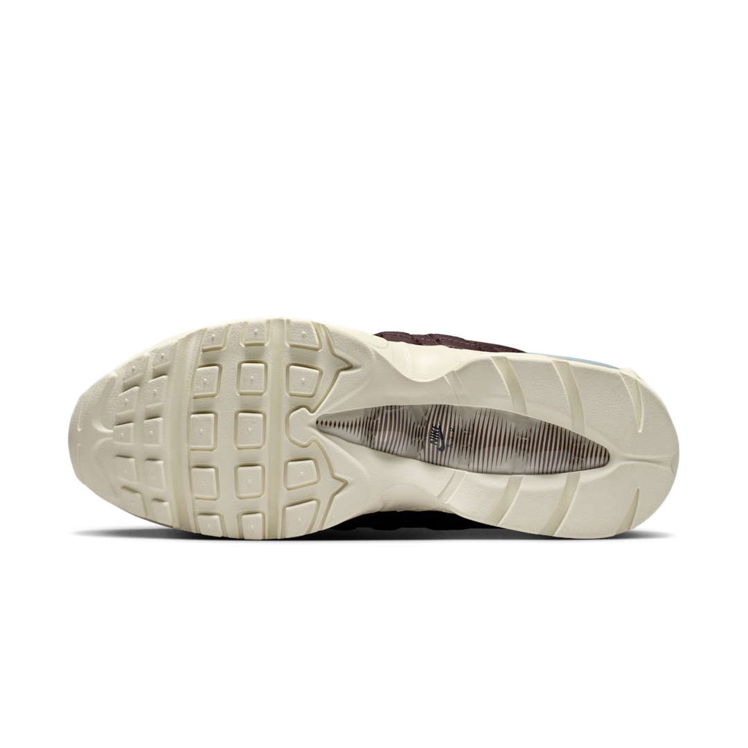 Overkicks - Nike Air Max 95 QS Big Bubble Baroque Brown Leather (IM0696-200) - detalle suela
