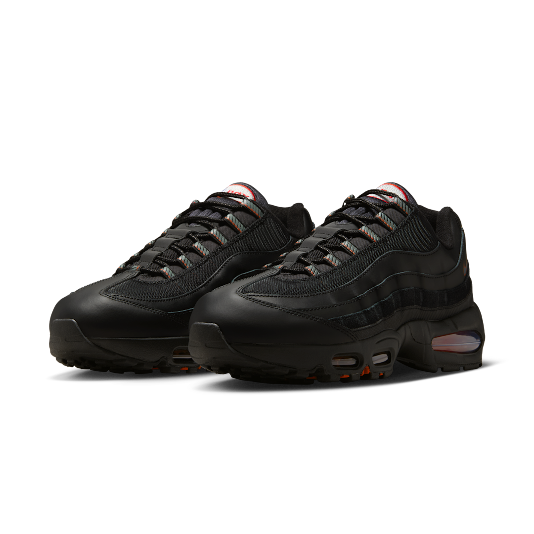 Overkicks - Nike Air Max 95 Racing Pack Black University Red (IH1228-003) - vista trasera