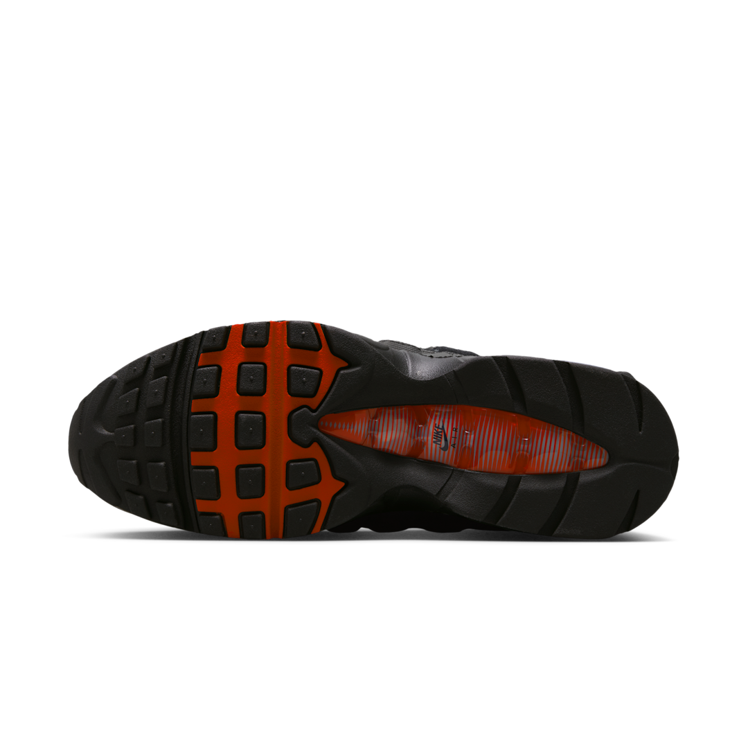 Overkicks - Nike Air Max 95 Racing Pack Black University Red (IH1228-003) - detalle suela