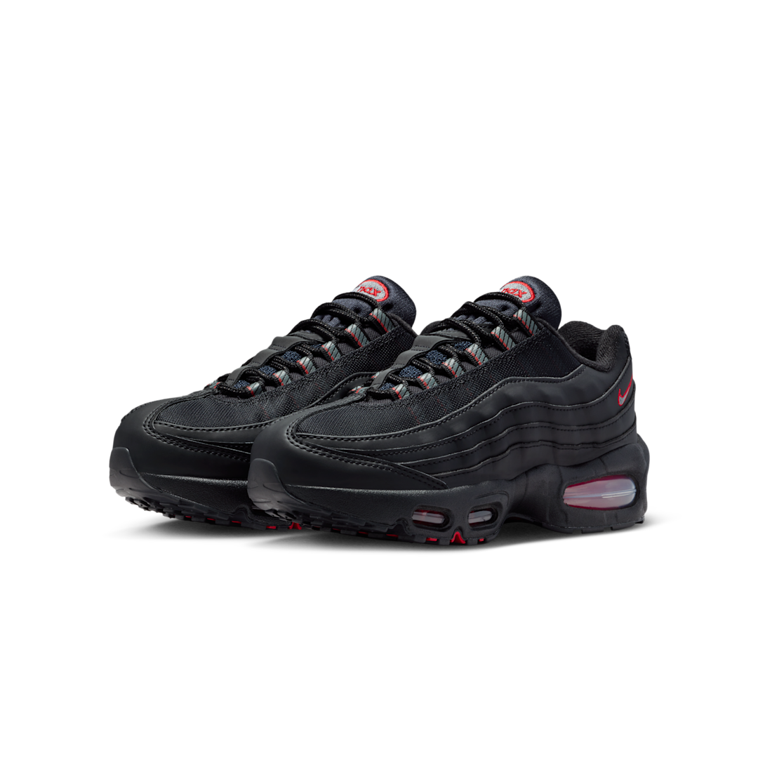 Overkicks - Nike Air Max 95 Racing Pack Black University Red (GS) (II4130-011) - imagen 2