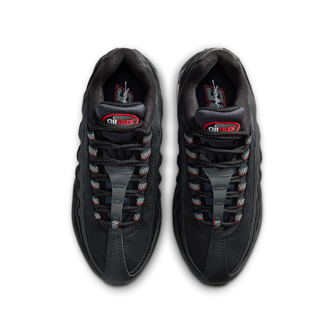 Overkicks - Nike Air Max 95 Racing Pack Black University Red (GS) (II4130-011) - imagen 3