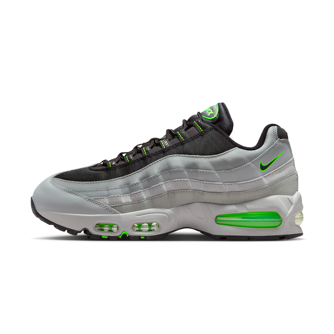 Overkicks - Nike Air Max 95 Racing Pack Light Smoke Green Strike (IH1228-002) - vista lateral