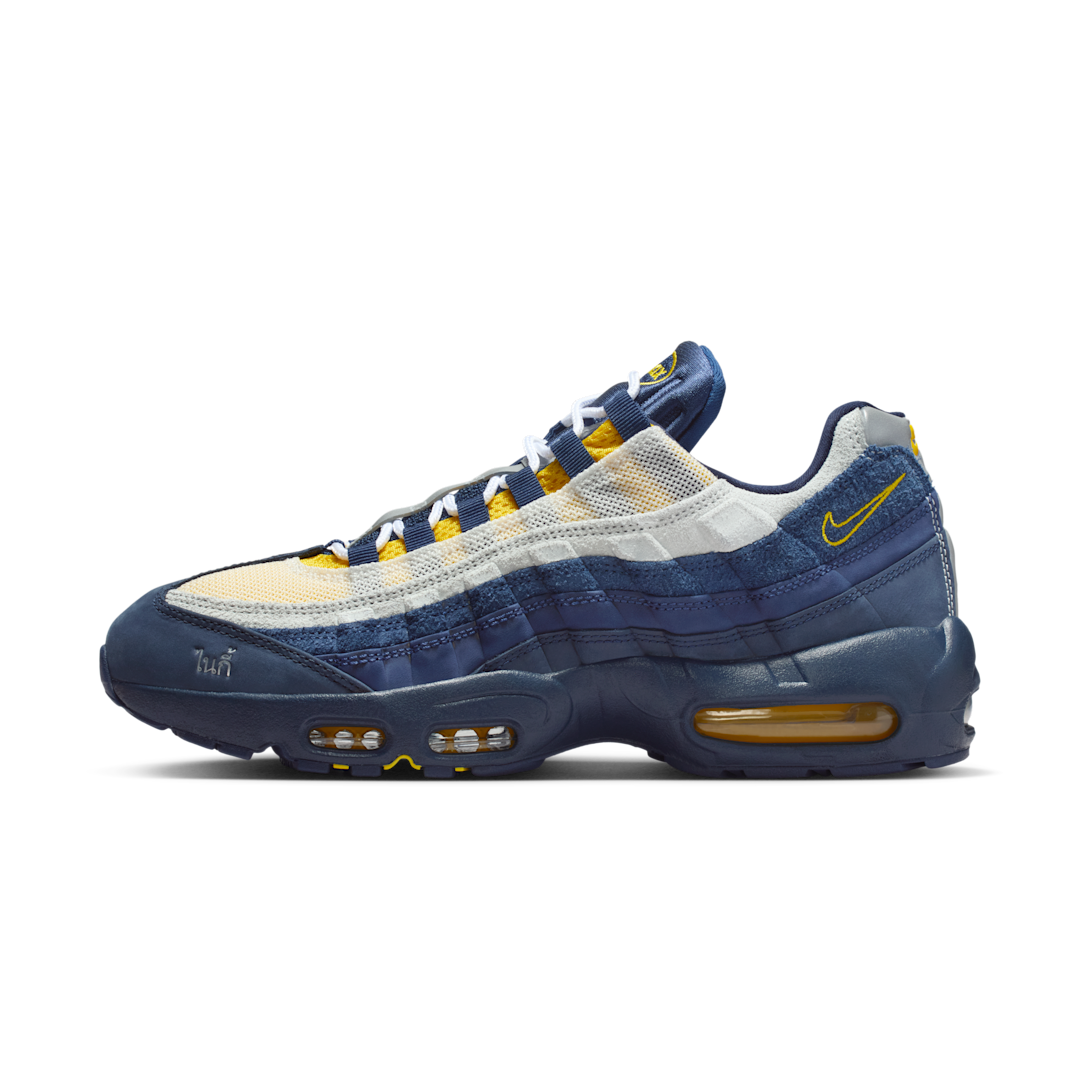 Overkicks - Nike Air Max 95 SB Eric Koston Obsidian Speed Yellow (HQ8492-400) - vista lateral
