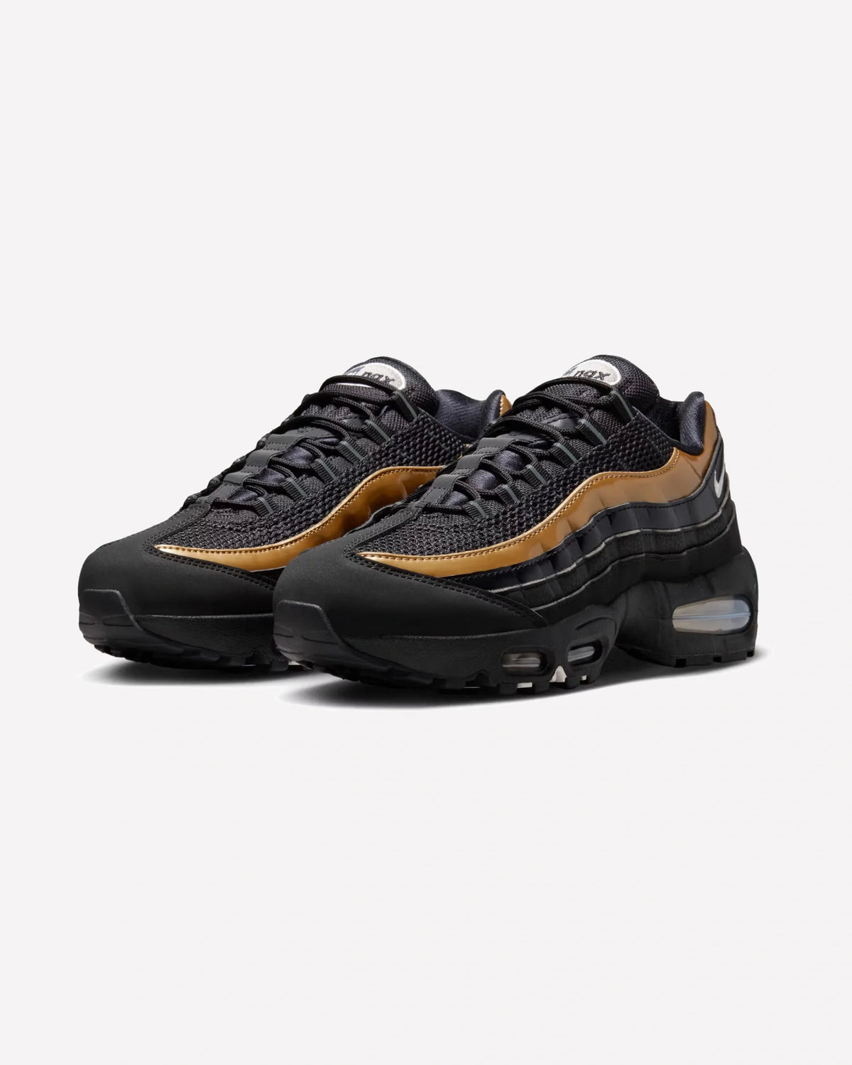 Overkicks - Nike Air Max 95 SE Big Bubble Black Metallic Gold (Womens) (IR1129-001) - imagen 2