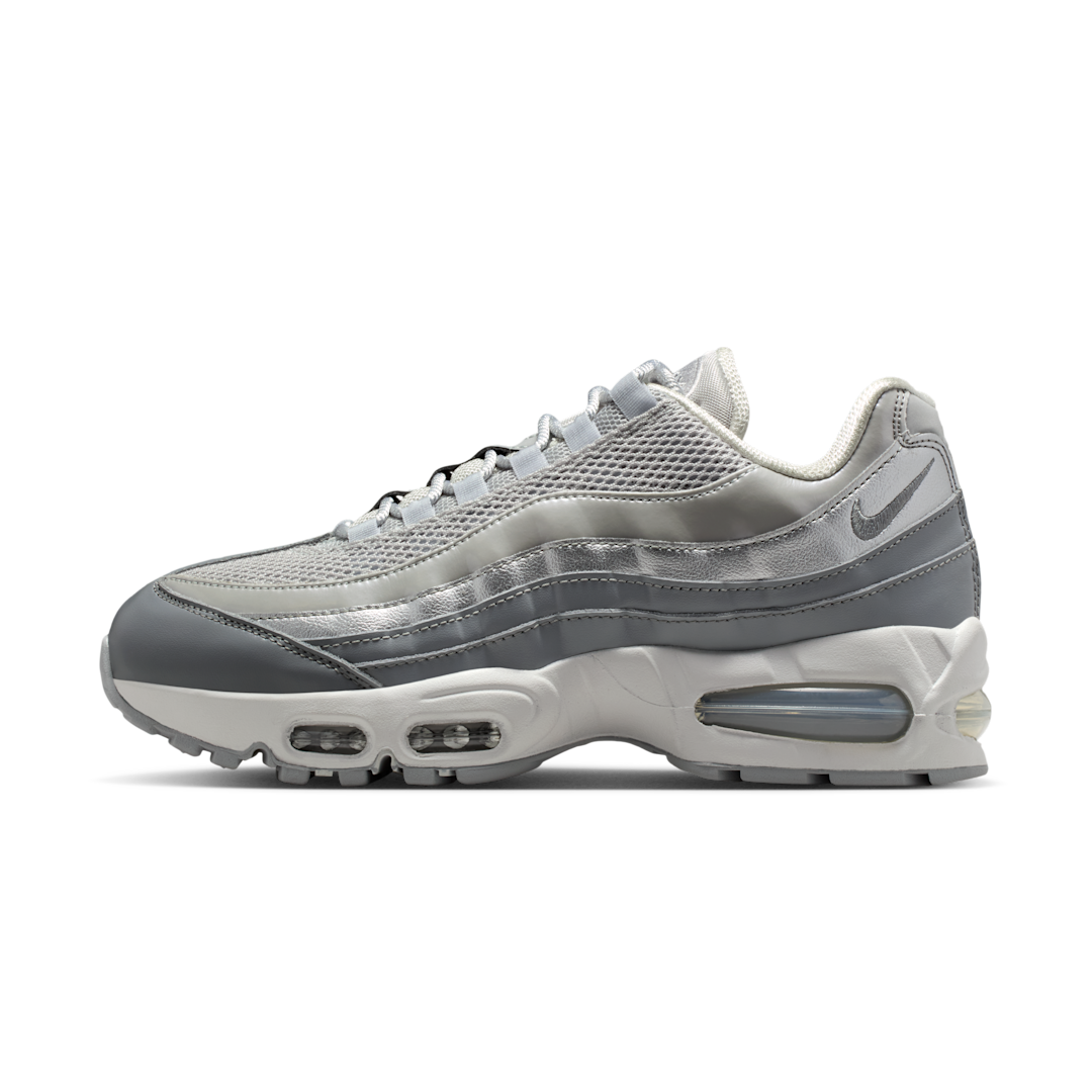 Overkicks - Nike Air Max 95 SE Big Bubble Grey Fog Silver (IB6398-001) - vista lateral