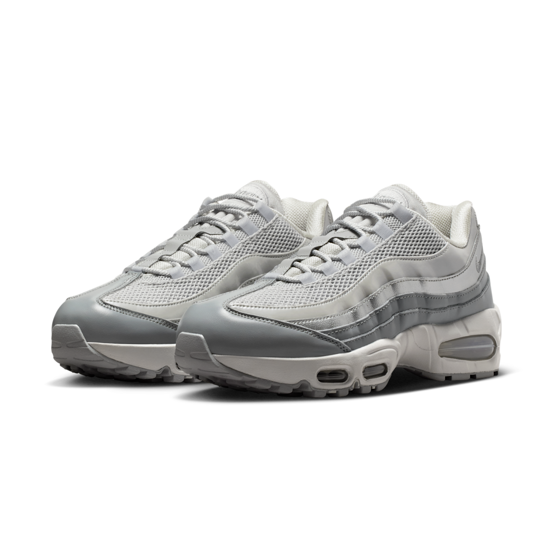 Overkicks - Nike Air Max 95 SE Big Bubble Grey Fog Silver (IB6398-001) - vista trasera