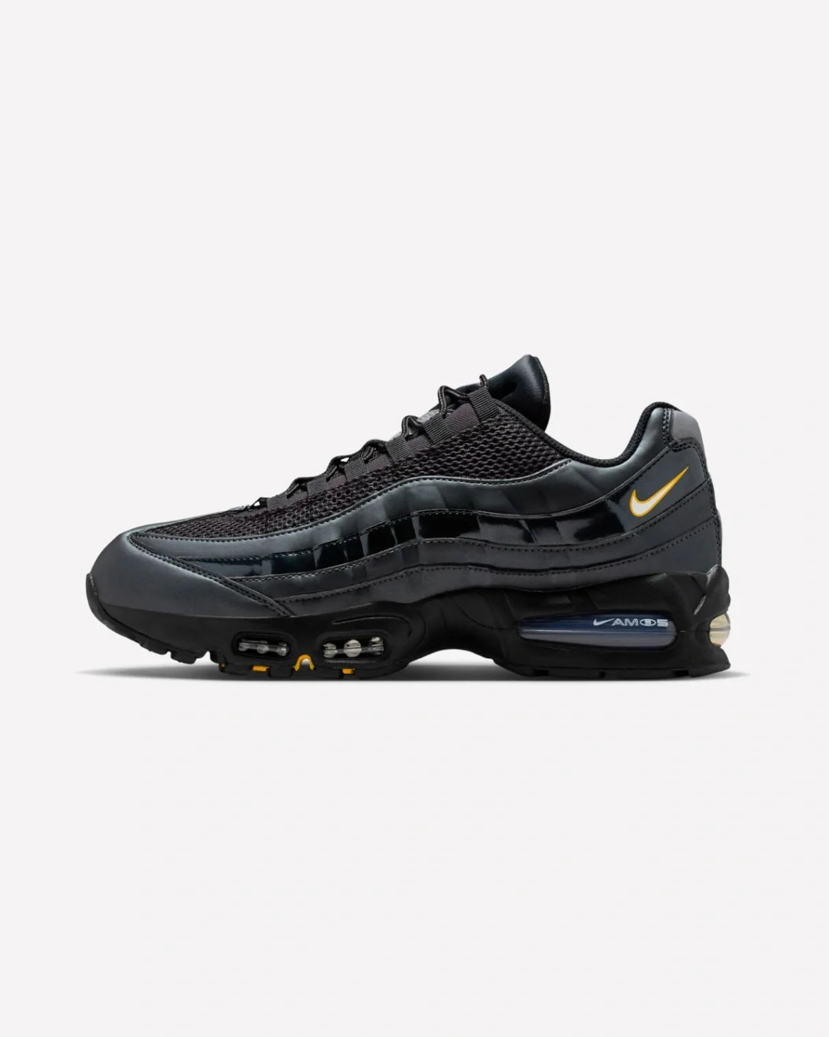 Overkicks - Nike Air Max 95 SE Big Bubble Total 90 Black (IB6830-001) - vista lateral